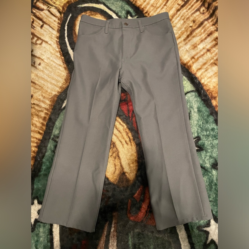 100% Polyester,Old School Style,Boot Cut Wrangler Pants.